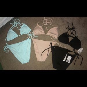 Bundle of f21 bikinis.